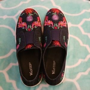 Flamingo Denim Sneakers